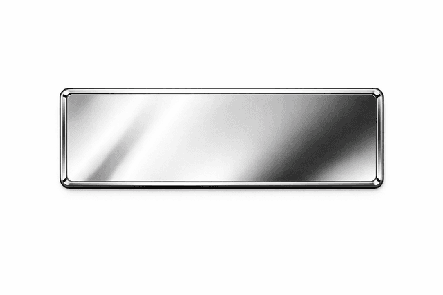 Polished Chrome Name Tags